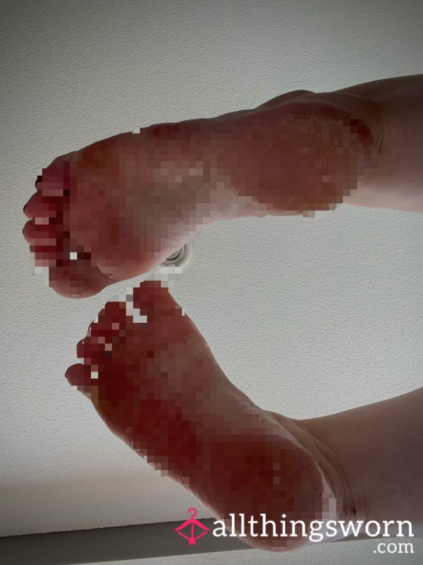 Dangling My Dirty Calloused Soles In Your Face