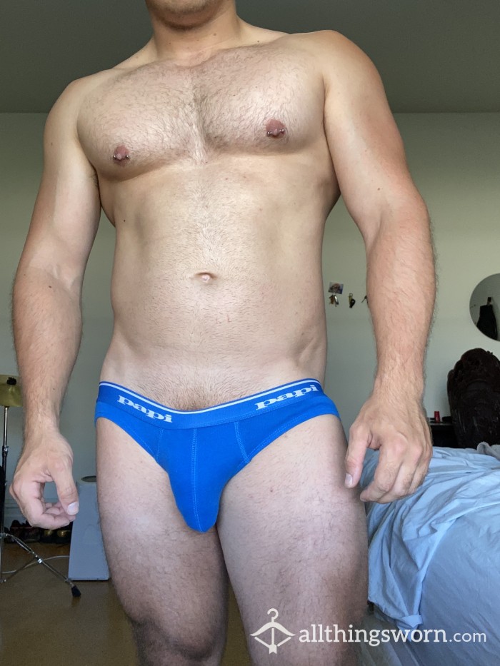 Dark Blue Papi Briefs