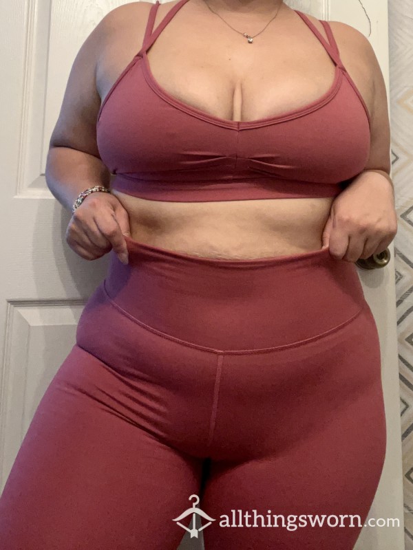 Dark Magenta Gym Set