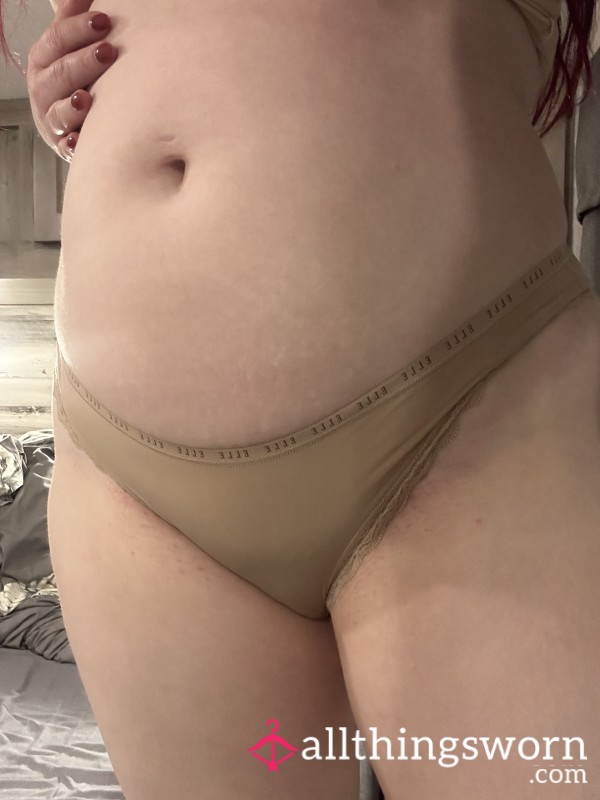 Dark Nude Panties / Knickers, Full Brief Plus Free Spicy Video 😈💦