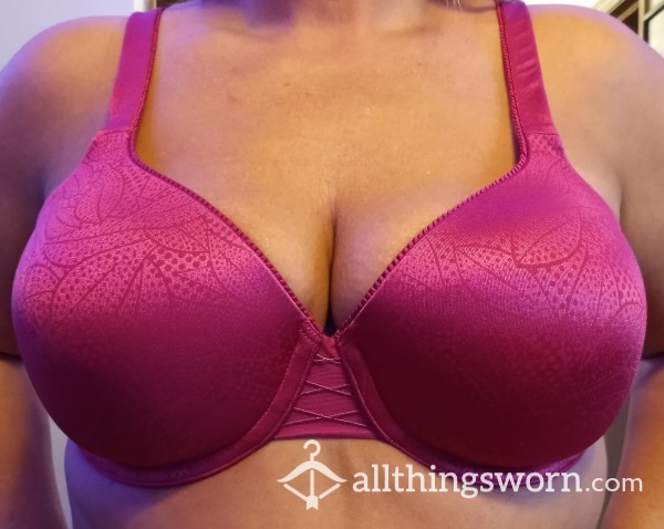 Dark Pink Bra