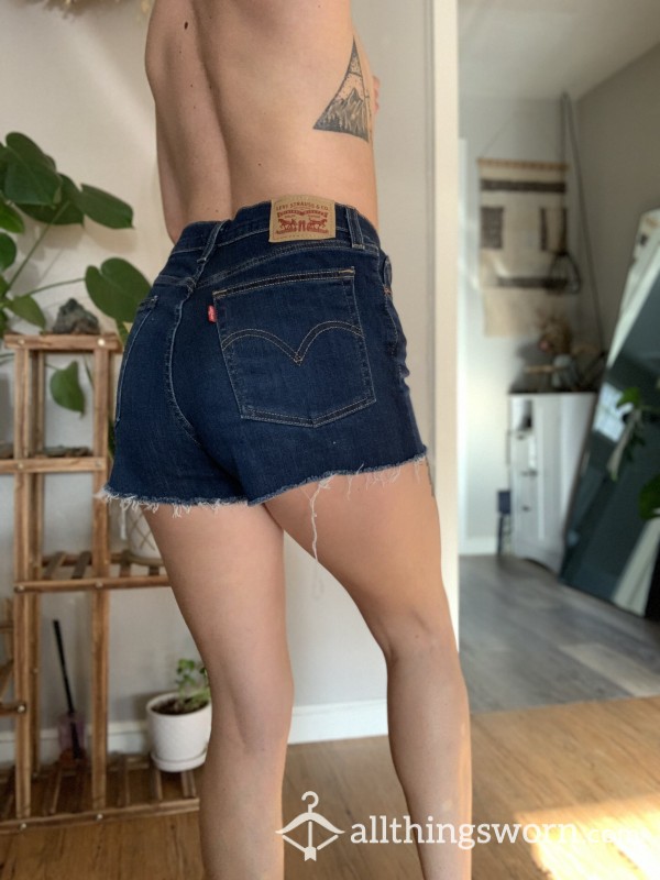 Denim Levi Shorts