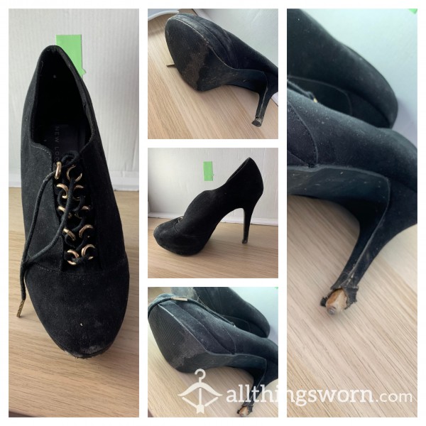 DESTROYED Heels, Size 5