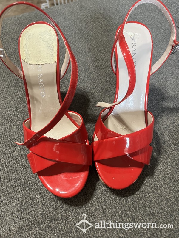 Destroyed S**y Red Heels