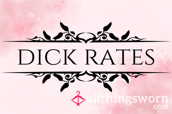 D*ck Rates