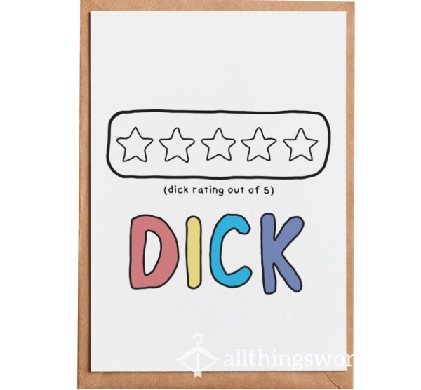 D*ck Rating