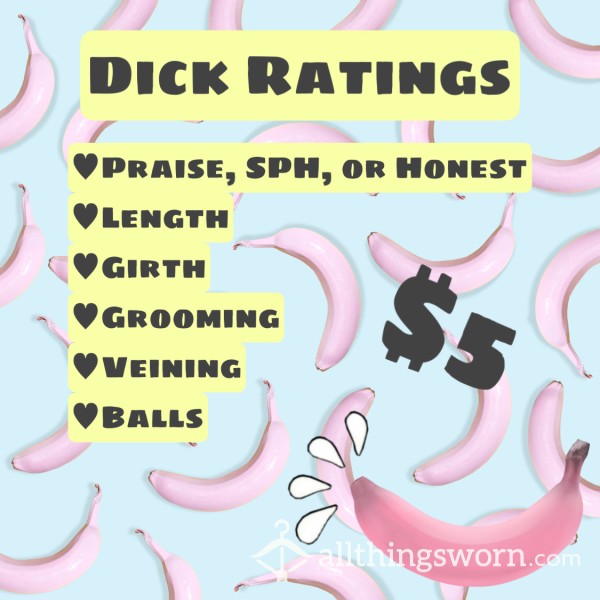 D*ck Rating 🍌🍆💦