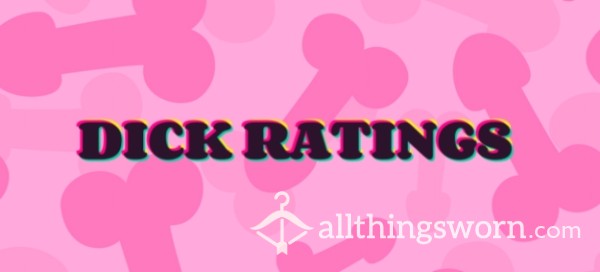 🍆d*ck RATING🍆