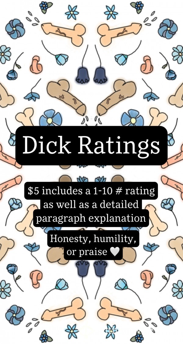 D*ck RATINGS 🍆