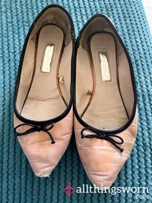 Dirty Ballet Pumps