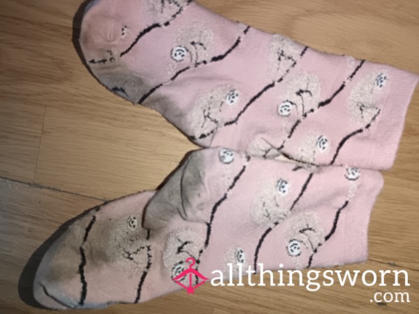 Dirty Cute Pink Socks