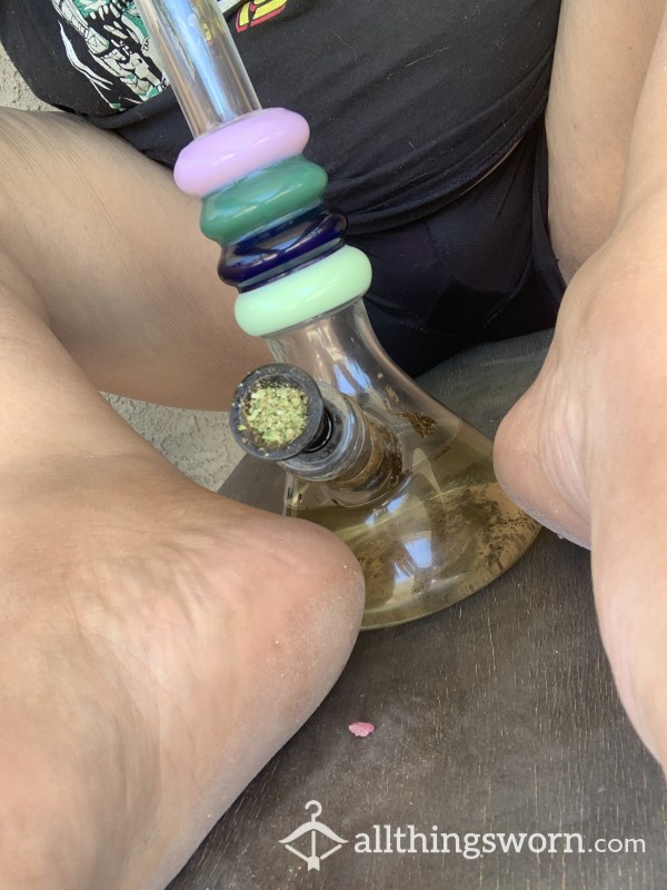 Dirty Feet During 420 Sesh