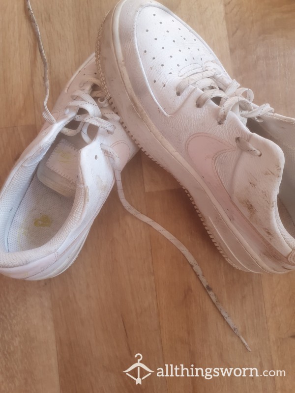 Dirty Nike Trainers