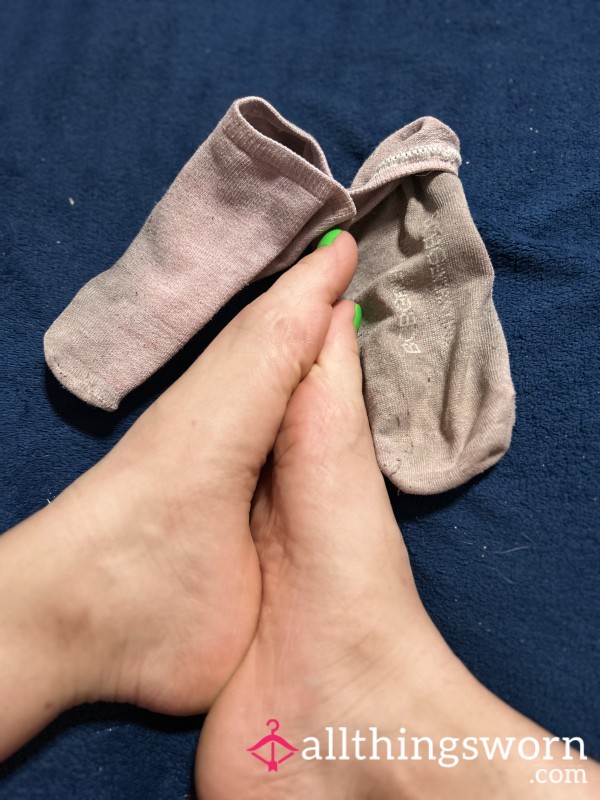 Dirty Pink Socks