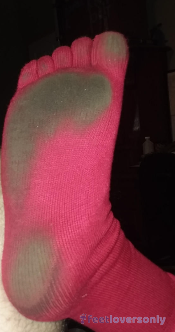 🧦Dirty Pink Toe Socks🧦