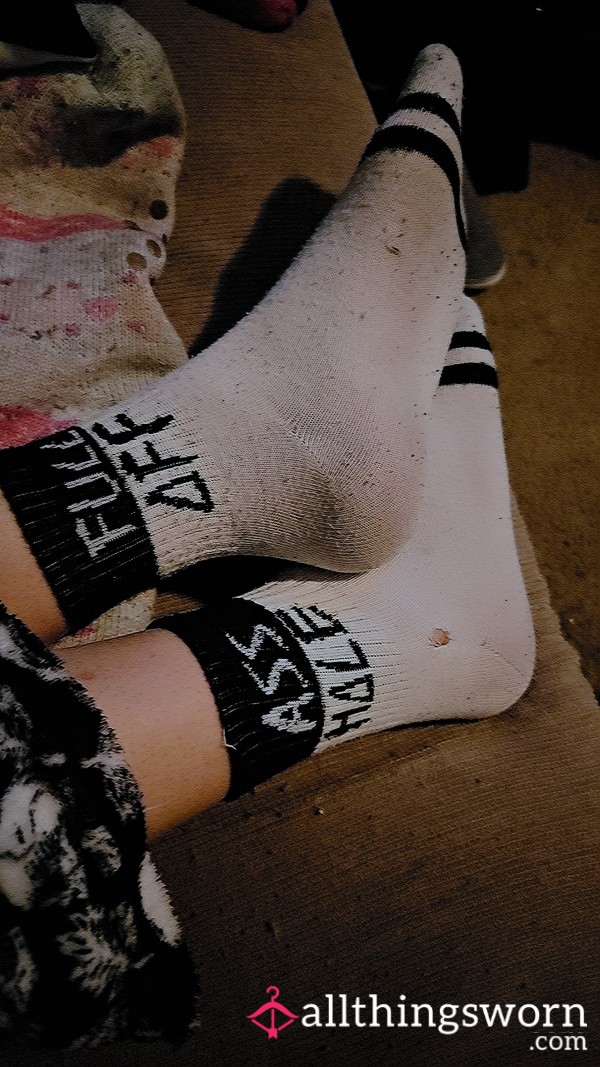 Dirty Socks Smelly Stained By Goddess