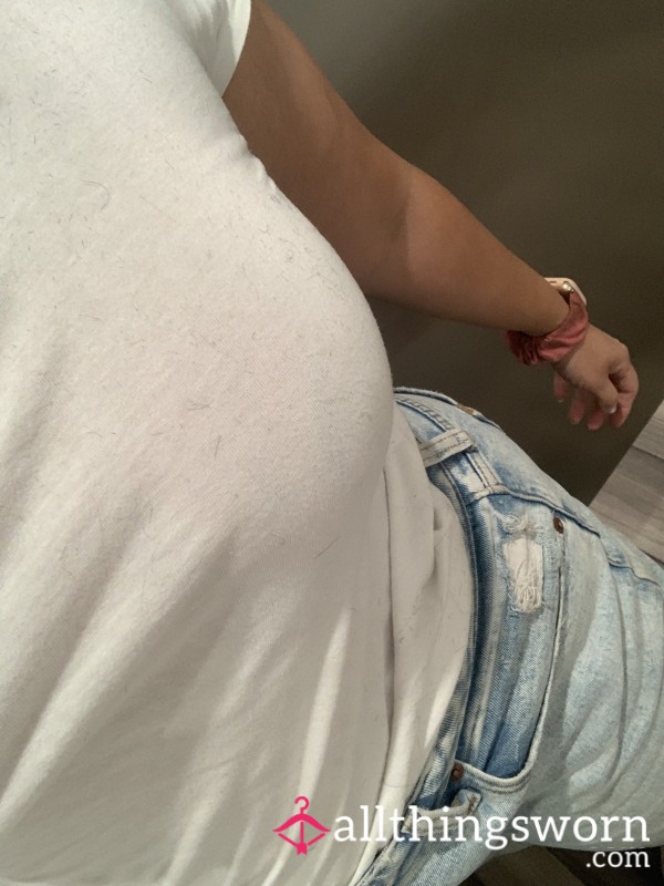 Dirty Used White Tee