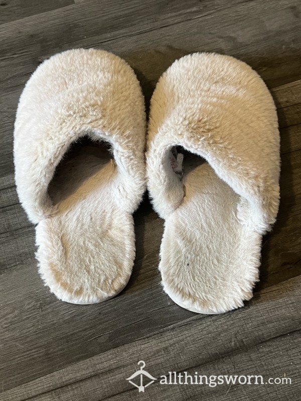 Dirty Well-worn Slippers