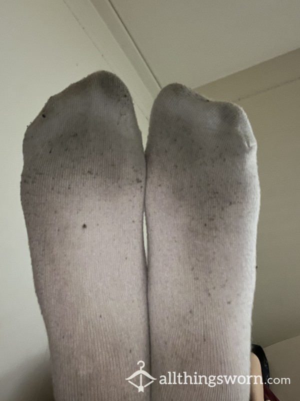 Dirty White Socks