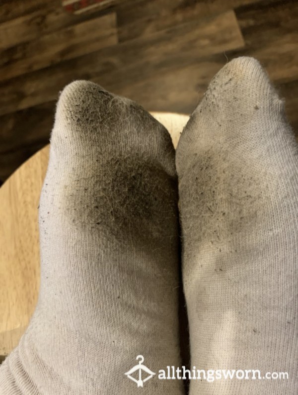 Dirty White Socks