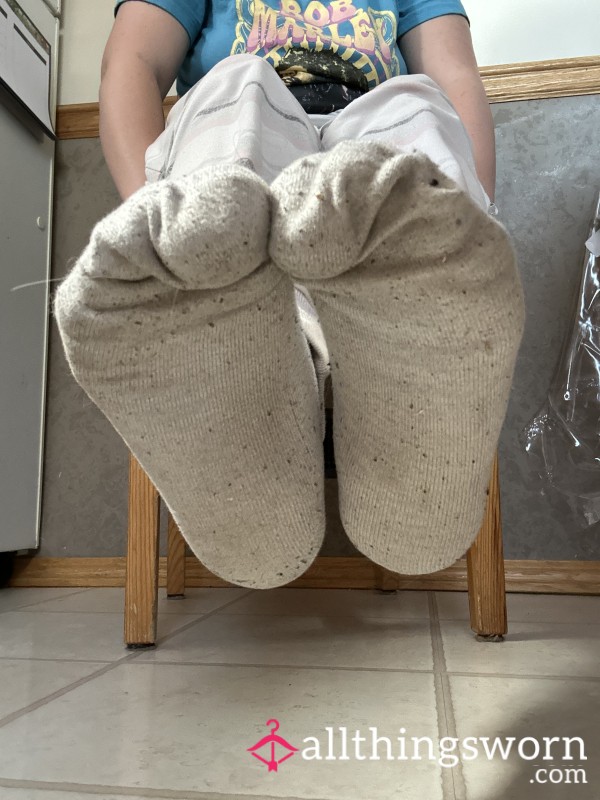 Dirty White Socks