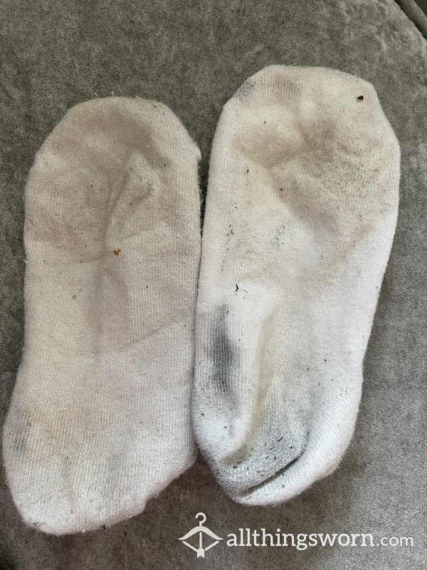 Dirty White Socks