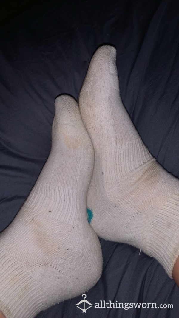 Dirty White Socks