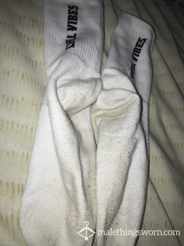 Dirty White Socks