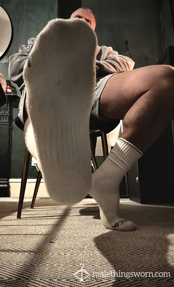 Dirty White Socks