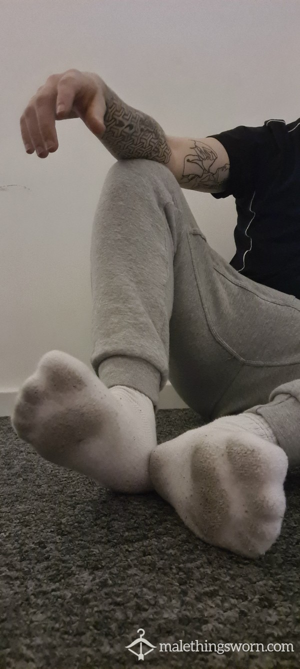 Dirty White Sweaty Socks 💦