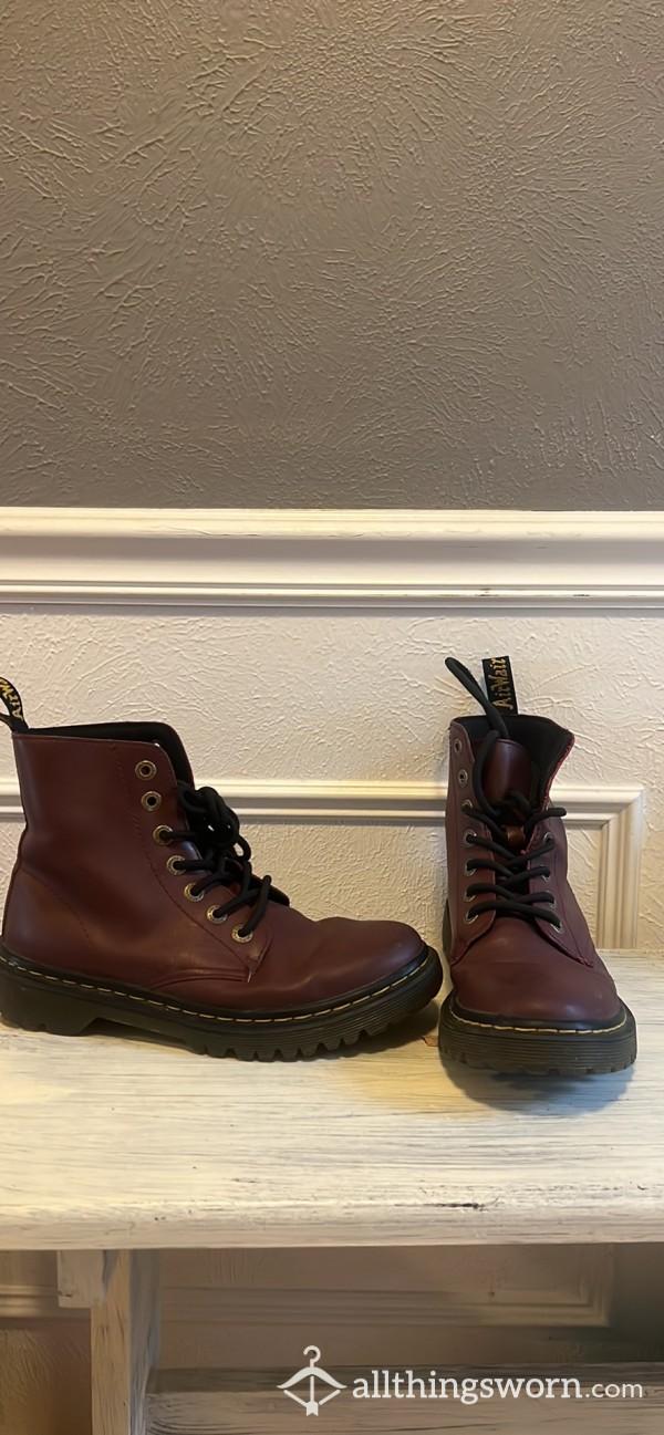 Doc Marten Worn Small Boots