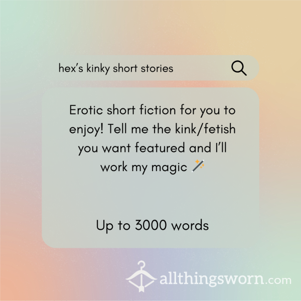 Erotic Short Stories