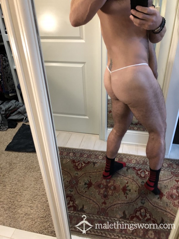 EXTREME G-String S**y Hot Mens Gay White