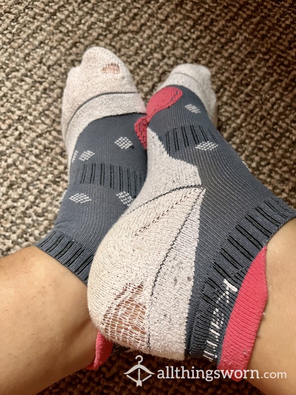 Extremely Well Worn Karrimor Running Socks