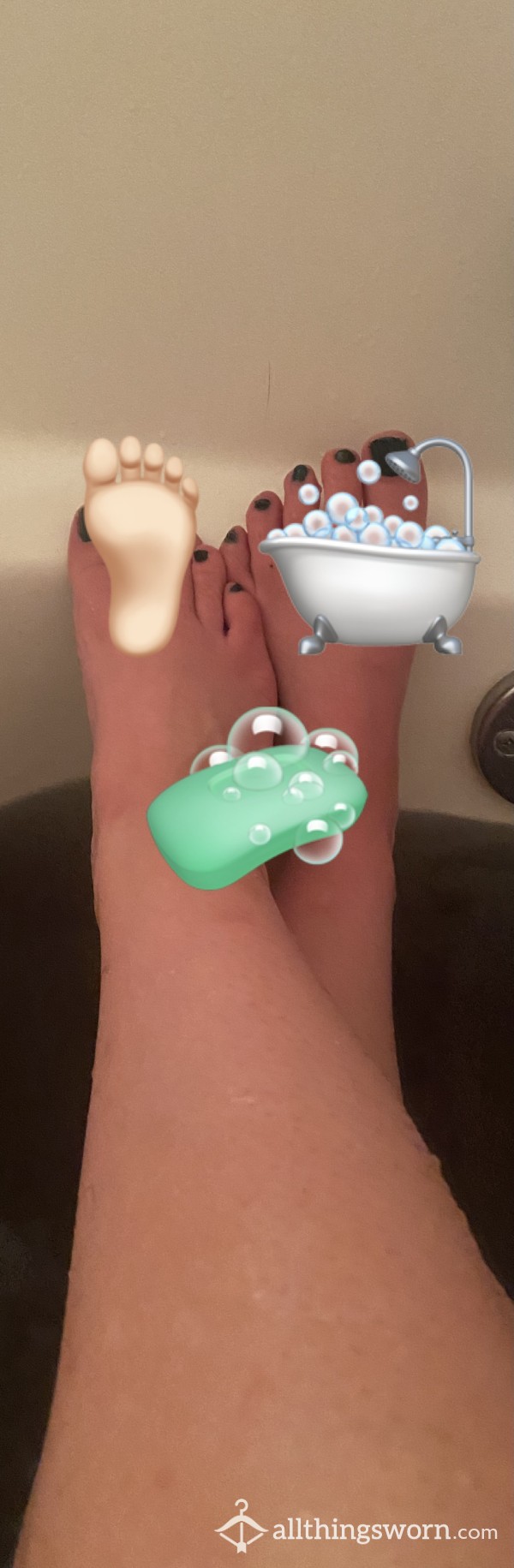 Feet In The Tub