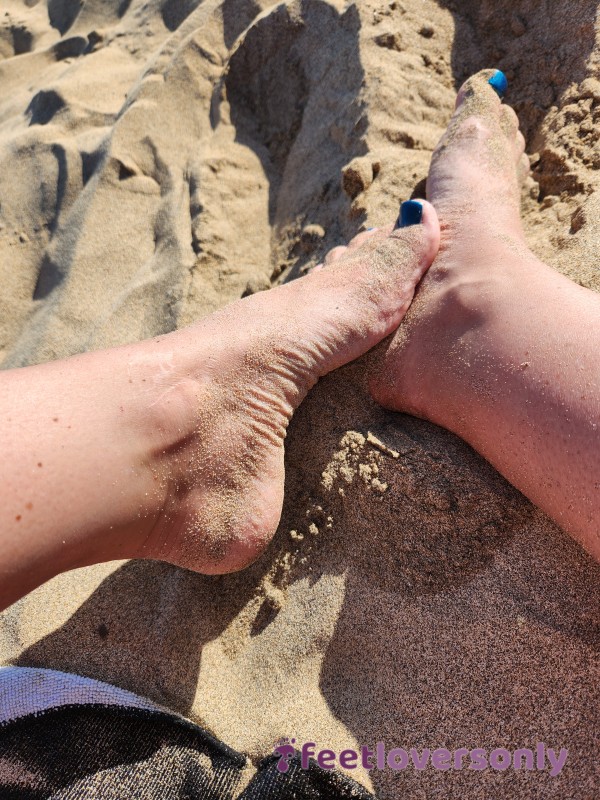 Feet On The Beach