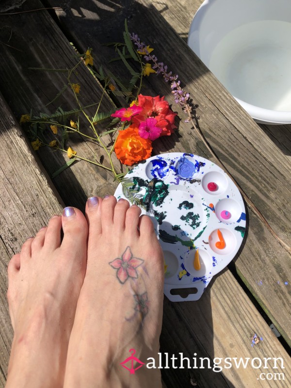 Feet Painting