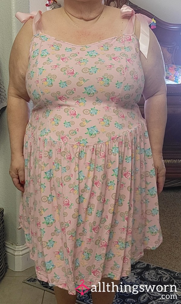 Flirty Pink Sundress