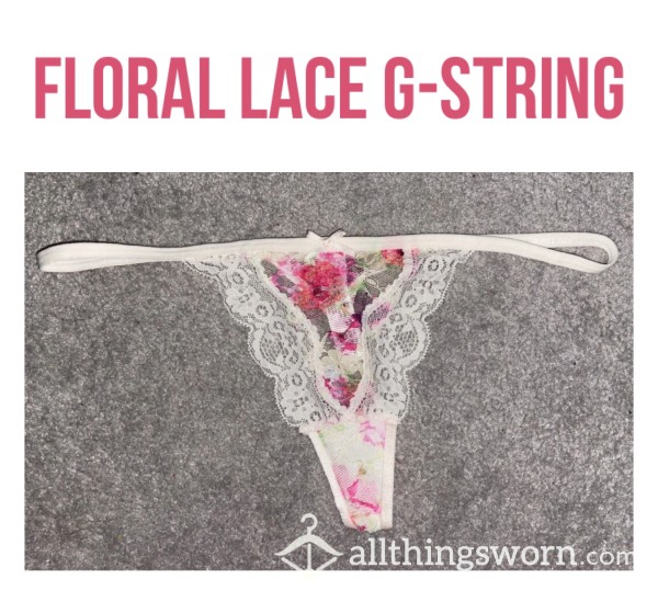 Flor*l Lace G-string🌺