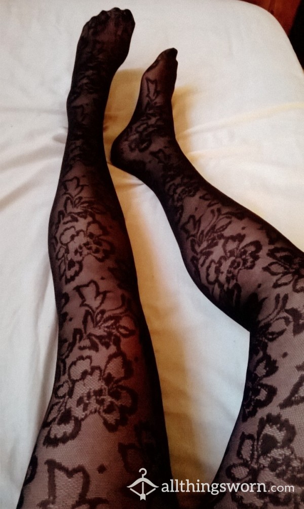 Flower Power 24hr Wear Tights/Pantyhose 👣