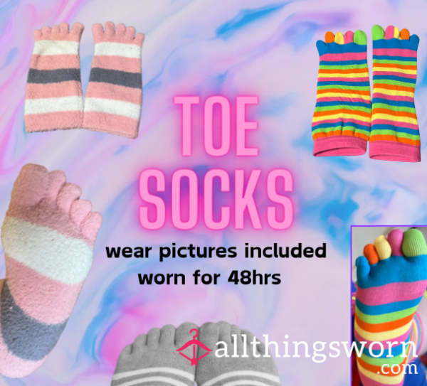 Old TOE Socks!🧦🌈