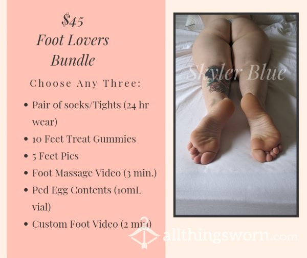 Foot Lovers Bundle