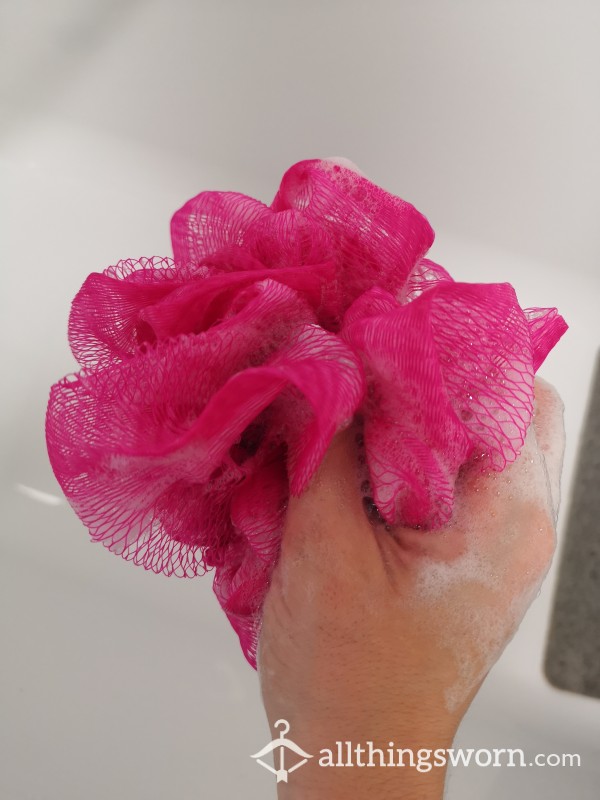 Freshly Used Loofah