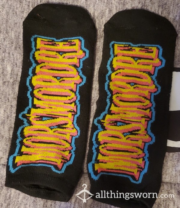 Fun S**y Well-worn Harry Potter Ankle Socks