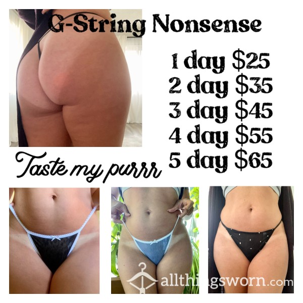 G-String Nonsense