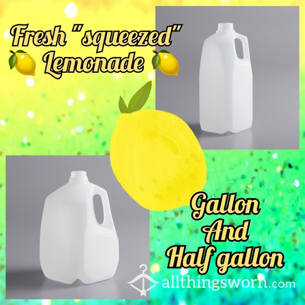 Gallon And Half Gallon P** Jugs [ Shipping Included]