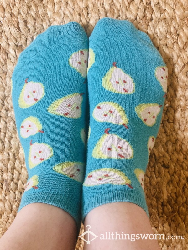 Get Your Hands On A Pear 🍐 Of My Ankle Socks