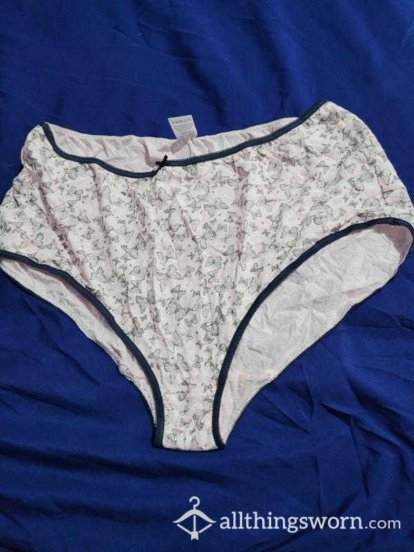 Get Your Hands On My Girly Bu*terfly Panties