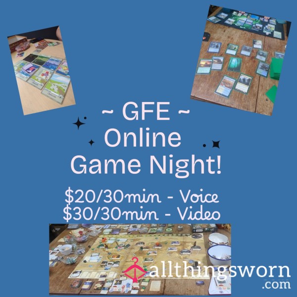 GFE - Game Night!