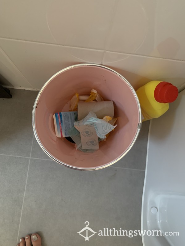 Goddess Bathroom Trash